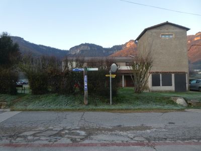 Intersection départ