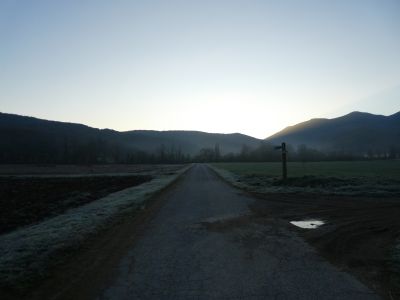 Croisement après Hostalets