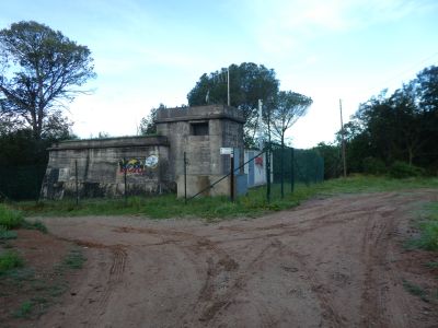 Croisement après sortie Crespià
