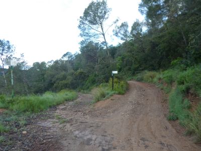 Croisement après sortie Crespià 2