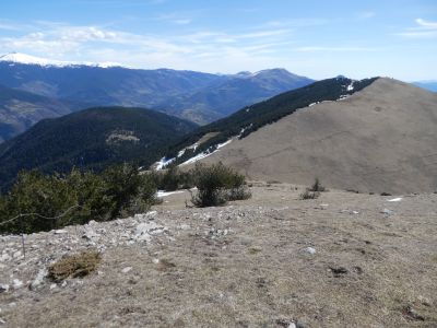 Vue descente Pubilla