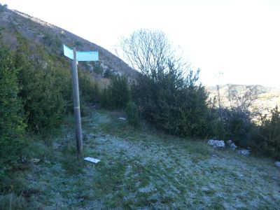 Croisement GR3 après Comallonga