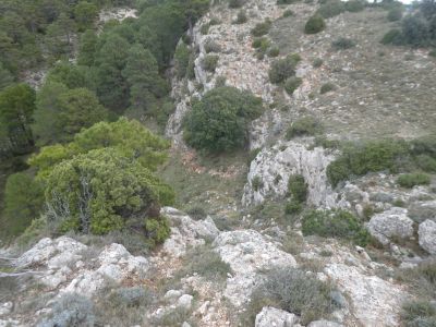 Vue descente Vacarissal